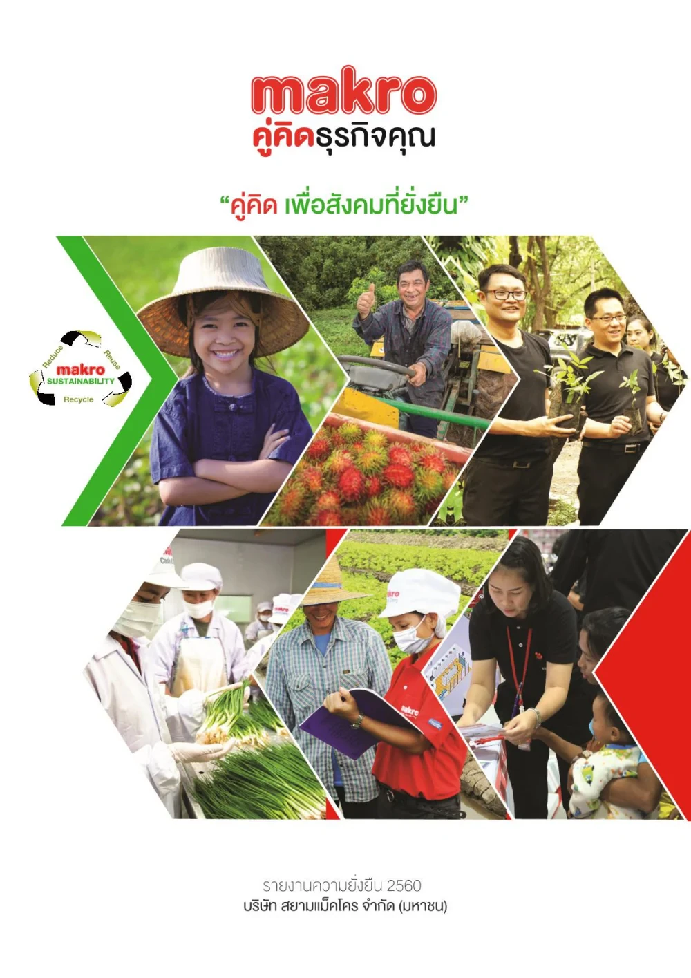 รายงานความยั่งยืนประจำปี 2560