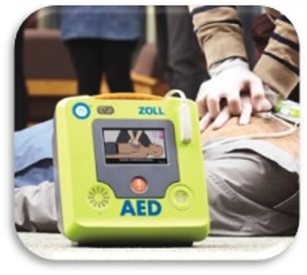 The first aid, CPR and AED usage